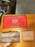 MONEY BAG AND 2-WALLETS