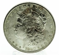 1880-S Gem BU Morgan Silver Dollar