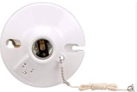 EATON PULL CORD&OUTLET CEILING LAMPHOLDER