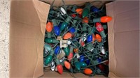 3 boxes of the old Christmas Lights-