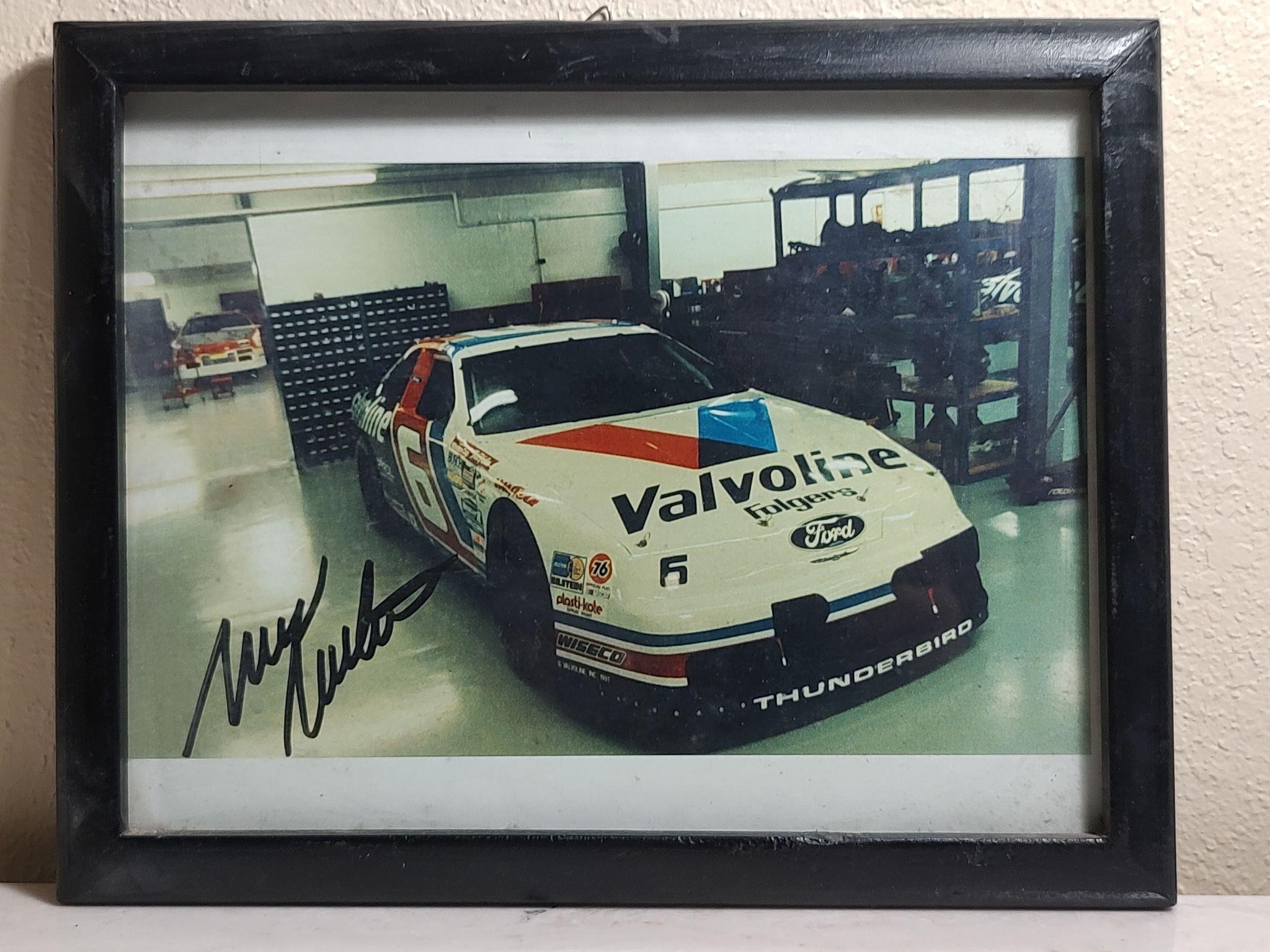Mark Martin Autographed NASCAR Photo