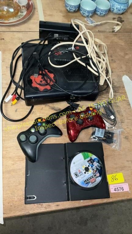 Xbox 360 w/ Controllers & Madden 25