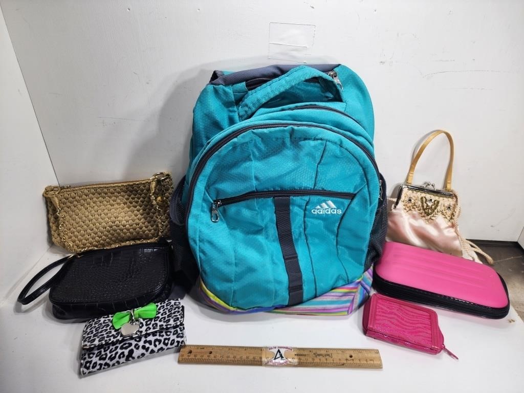 Adidas Backpack, Purses, & Hand Bags