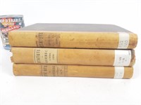 3 livres anciens "Statuts de Quebe"*