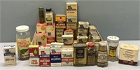McCormick & Advertising Spice Tins Lot