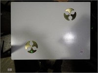BRASS DECORATED COFFEE TABLE 30x22x20