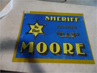 SHERIFF MOORE SIGN
