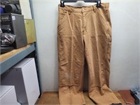 DAKOTA Tan Mens WORK Pants Sz 36x32