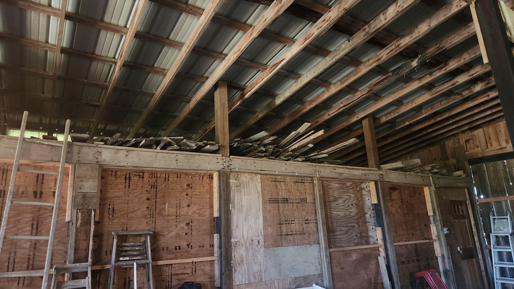 Barn loft contents