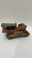 Vintage HUBLEY Road Roller pressed metal Toy 8