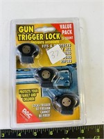 3-pack Gun Trigger Locks