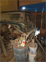 Disassembled 1963 GMC pickup