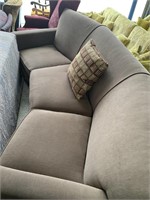 C-shaped sofa