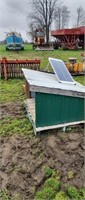 Solar powered fencer