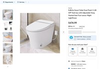 B6177  ExBrite Smart Toilet Tankless
