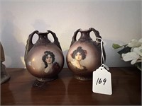 1920s Austrian Glazed Vases