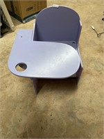 Purple kids chair/desk
