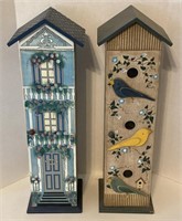 Wooden Birdhouse CD Display Cases with Assorted