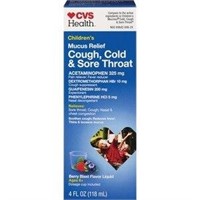 CVS Health Children's Mucus Relief Cough, Cold & S