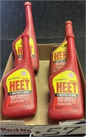 4 Bottles Iso Heet Fuel Line WInterizer Treatment