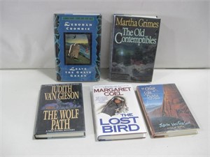 Five Autographed 1st Edition Novels