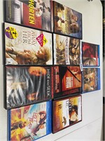 10 DVDs some Never Opened