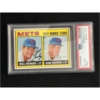 1967 Topps Mets Rookies Tom Seaver Psa 4