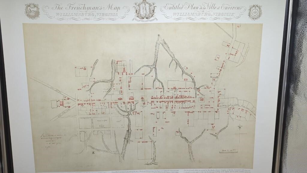 Maps of Ohio, Virginia & Virginia Gazette Papers