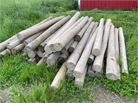 50pcs- NEW 8' fence posts