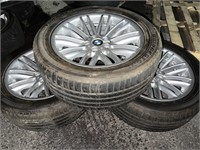 3 BMW RIMS  AND TIRES 245 / 50 R18 RETAIL $1,150