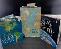 3 World Atlases
