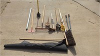 VARIETY OF GARDEN TOOLS