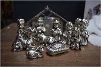 Towle 12-Piece Silverplated Child's Nativity Set