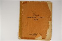 1943 Muscatine, Iowa Atlas