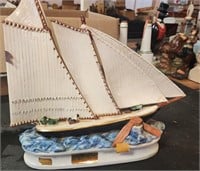 VTG Famous Firsts American Patriot Ship KY Straigh