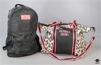 Victoria Secret Backpack & Canvas Tote