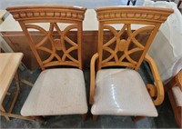 6 SHIELD BACK DINING CHAIRS