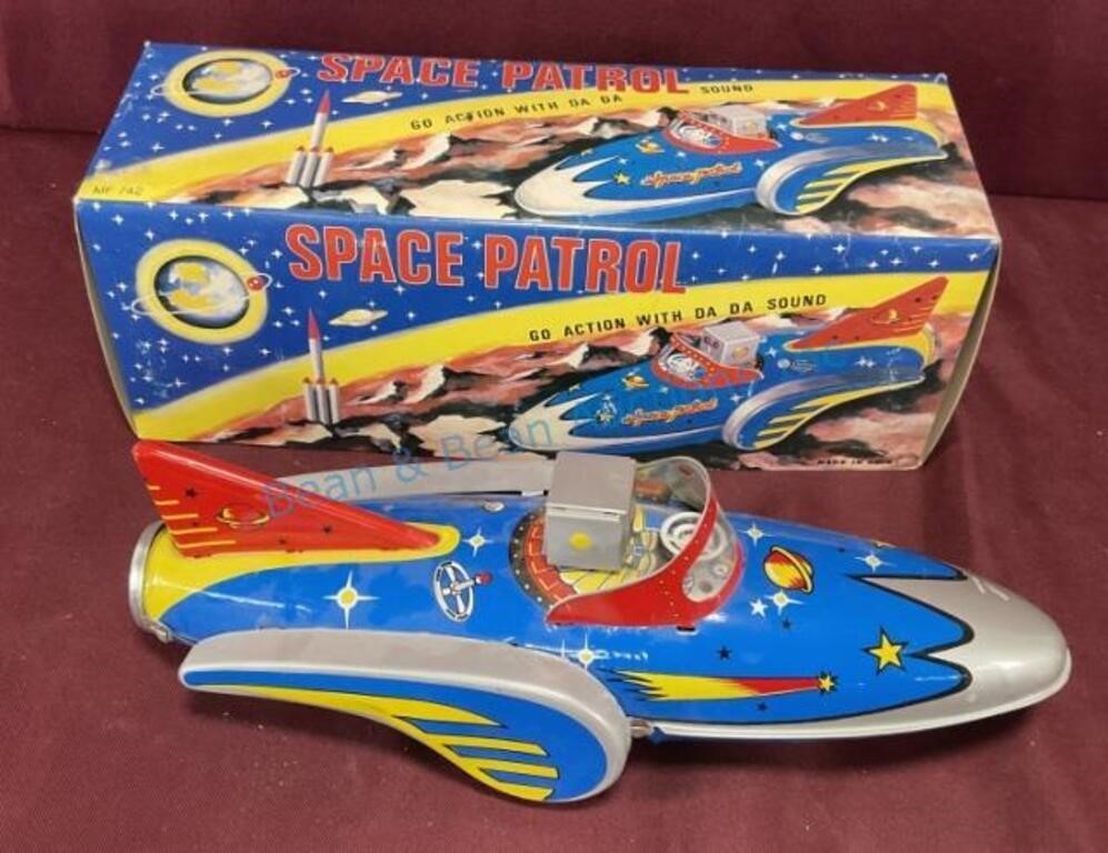 Space patrol friction rocket