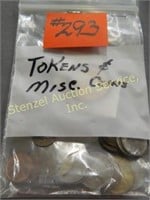 Tokens, Foreign Coins, Etc.