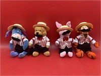 Winnie the Pooh and gang ringmasters

8 inch