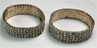 2 Rhinestone Bracelets