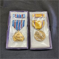 Two Military Service Pins