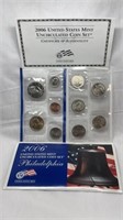 Of) 2006 Philadelphia uncirculated mint set