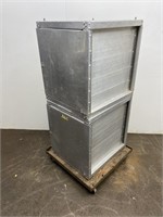 Double Stack Aluminium Proofer Box W/ Dolly