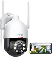 NEW! $70 DEKCO 2K HD Outdoor Security Camera with