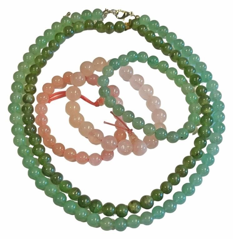 Stone Necklaces & Bracelets