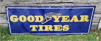 Goodyear Tires porcelain service station sign