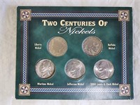 Two Centuries of Nickels Collector's Set