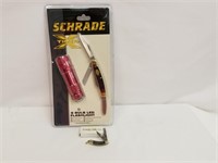 SCHRADE X-TIMER COMBO / NOVELTY KNIFE CO