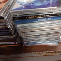 Lot of 50 Music CDs in cases